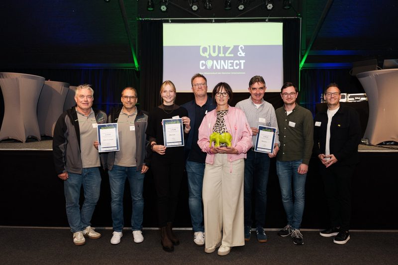 die Finalisten von Quiz & Connect